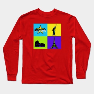 Famous Landmarks Long Sleeve T-Shirt